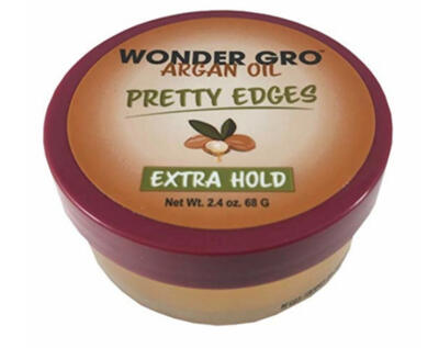 Wonder Gro Argan Oil Pretty Edges Extra Hold 2.4oz