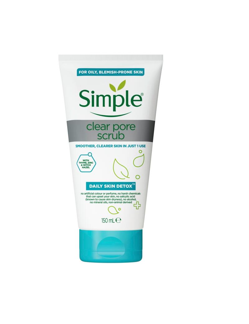 Simple Facial Scrub Clear Pore 150ml