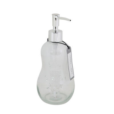 Retroware Glass Soap Dispenser 17oz: $10.00
