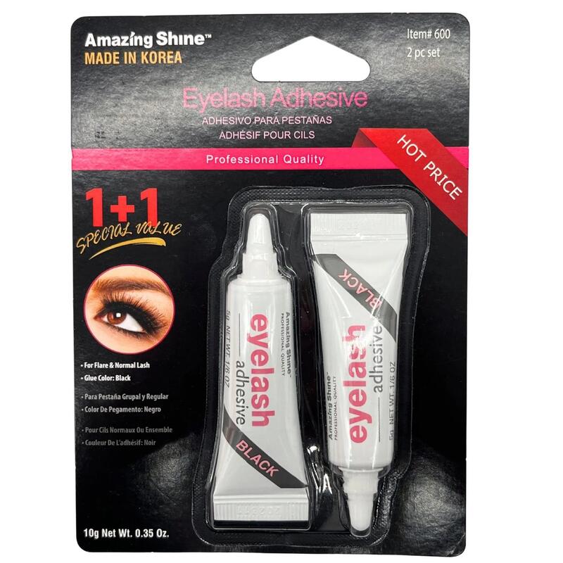 Amazing Shine Eyelash Adhesive 2pcs