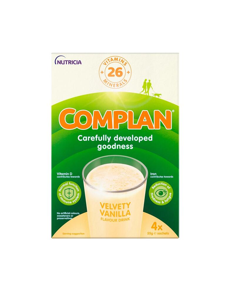 Complan Sachets Vanilla 55G
