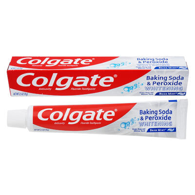 Colgate Baking Soda & Peroxide Whitening Toothpaste 2.5oz: $7.00