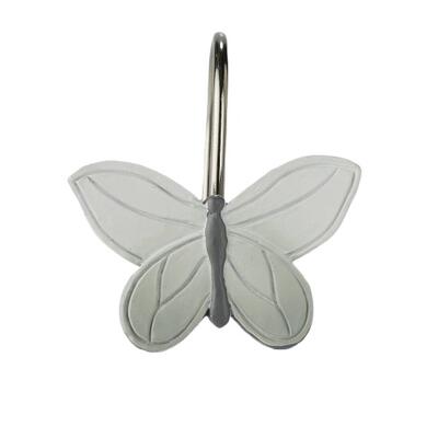 Shower Curtain Resin Inspired Butterflies