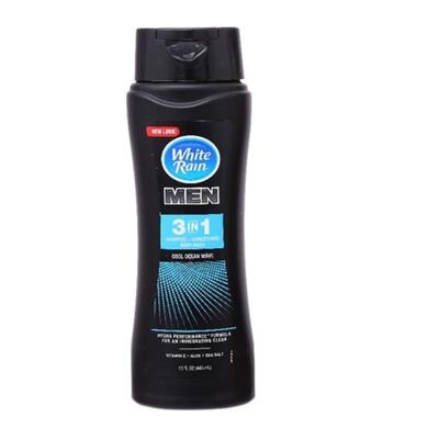 White Rain for Men 3 in 1 Cool Ocean Wave 15 oz