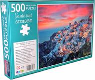 Santorini Sunset Jigsaw Puzzle 500pcs: $0.00