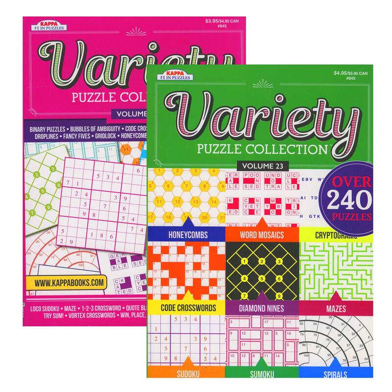 Kappa Puzzle and Game Book 1 ct