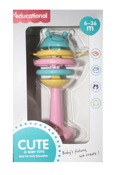 Cute Baby Toy Rattle Fun