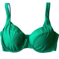 Womens Bathing Suit Top Emerald Green Assorted Size: $10.01