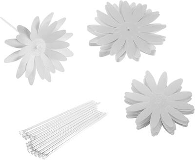 Round Flower Cake Pics 12ct