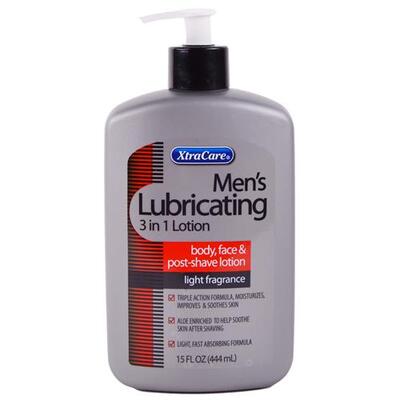 Mens 3-In-1 Lotion Light Fragrance 15oz