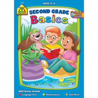 School Zone  2nd Grade Basics Workbook: $7.00