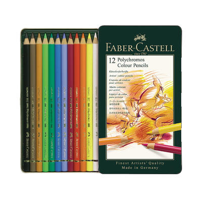 Faber-Castell Polychromos Colour Pencils 12ct