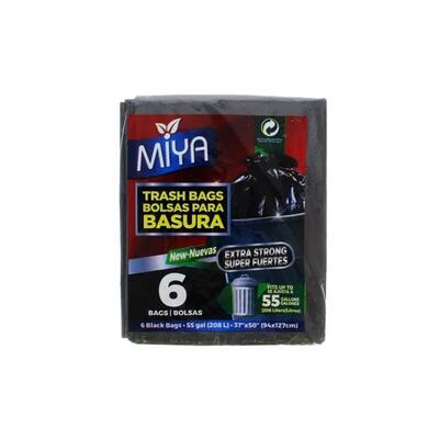 Miya Trash Bags 6ct