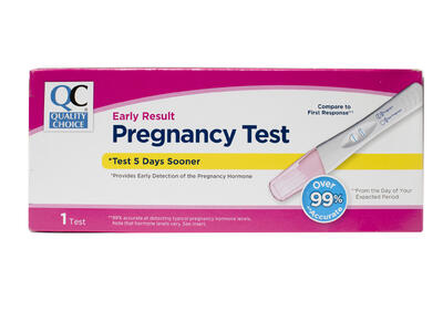QC Early Pregnanacy Test: $15.00