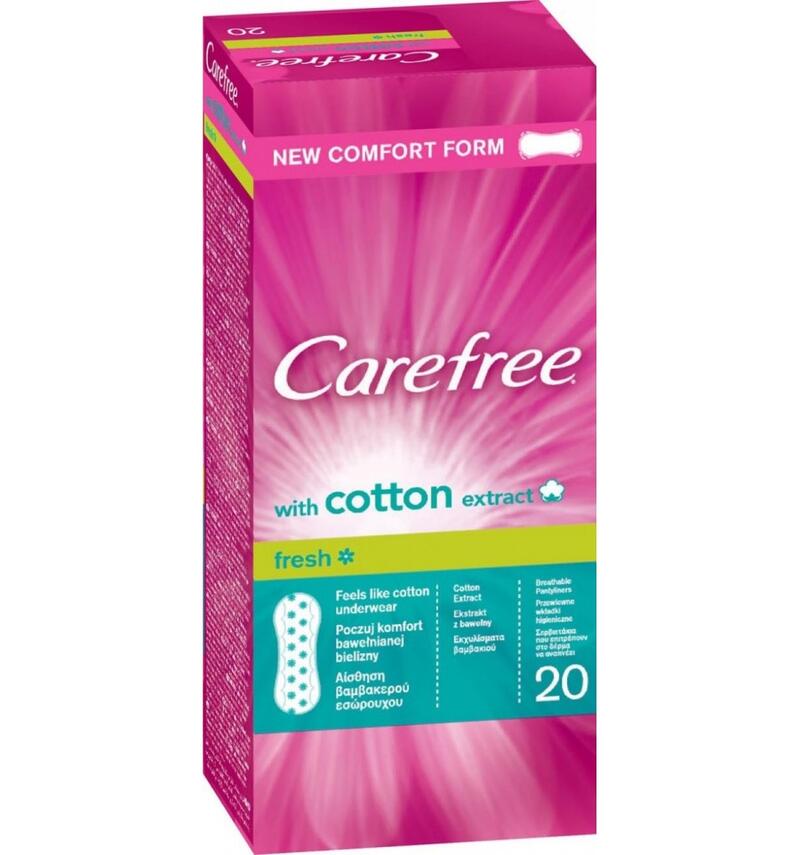 Carefree Cotton Fresh 20ct