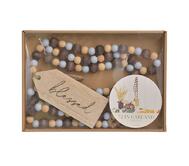 Blessed Wooden Bead Garland Home Decor 72