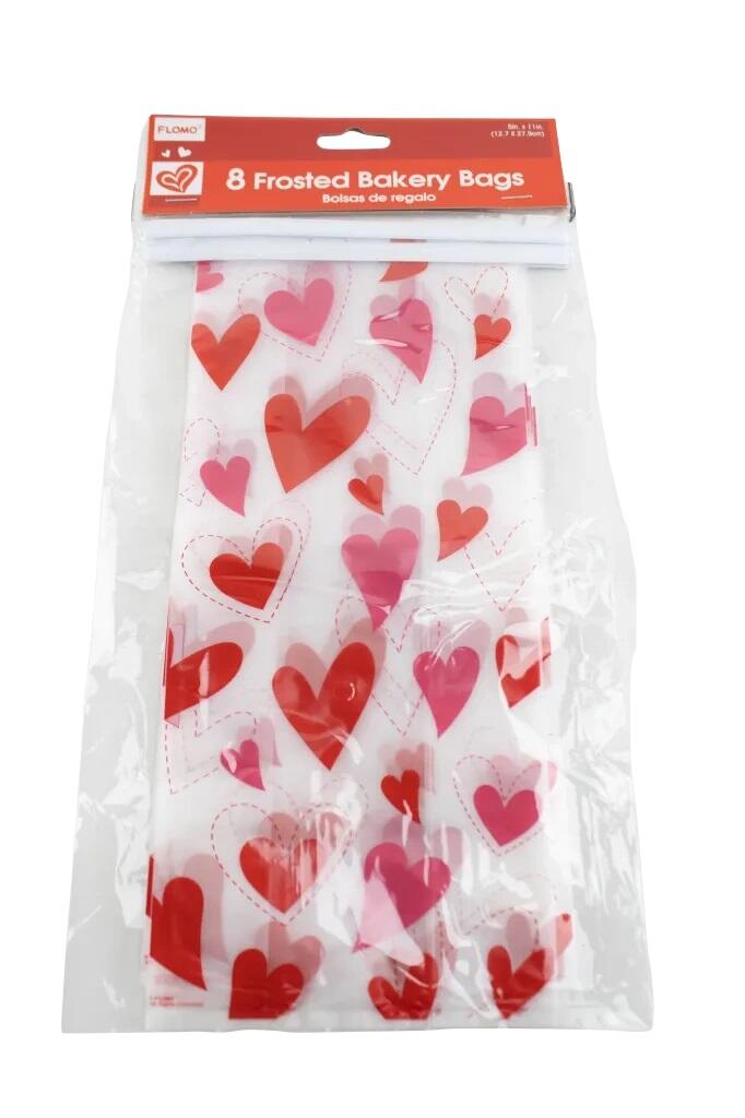 Flomo Frosted Bakery Bags 8pcs