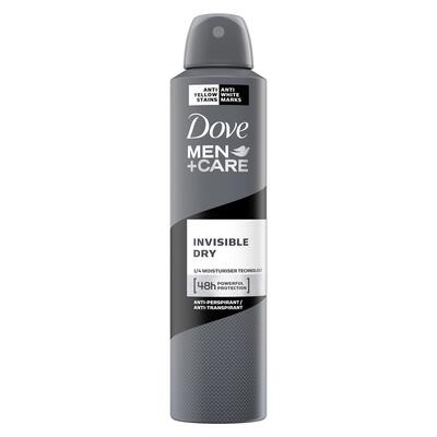 Dove Men Care Invisible Dry Anti-perspirant Deodorant Spray 250ml: $13.01