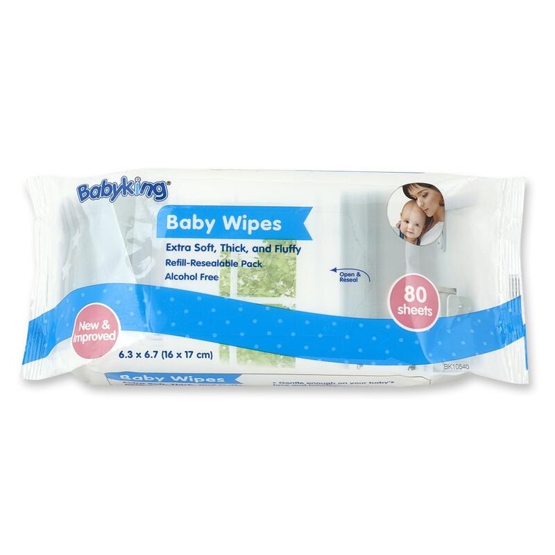 DIS BabyKing Baby Wipes 80ct
