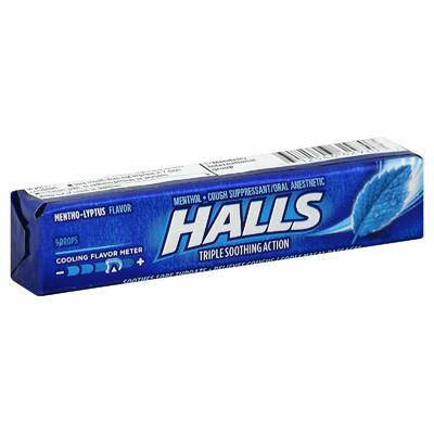 Halls Triple Soothing Action 9 Drops: $7.00