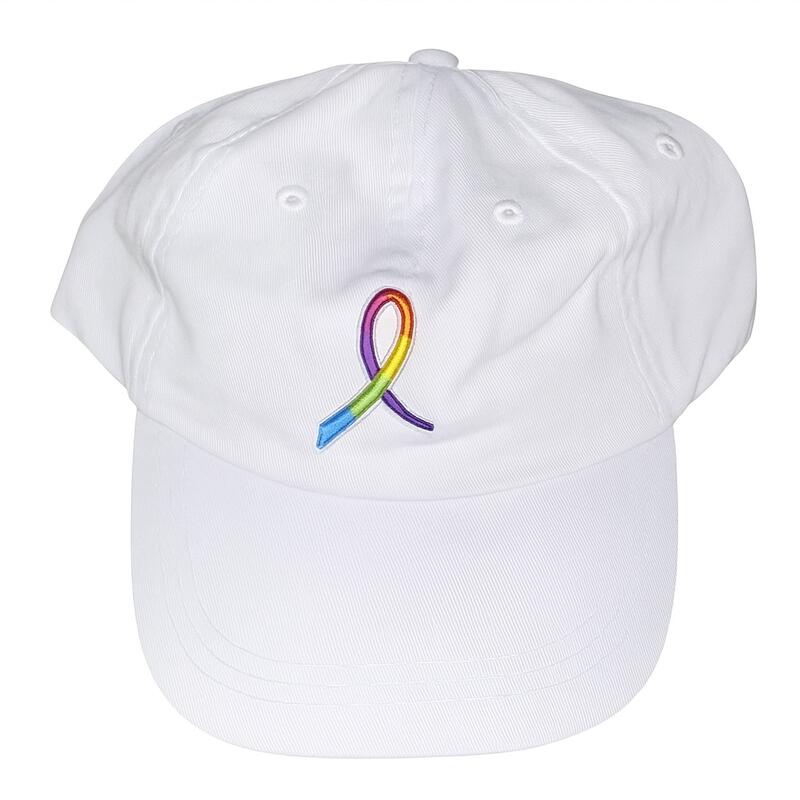 Breast Cancer Awareness Multi-Color Ribbon Cap