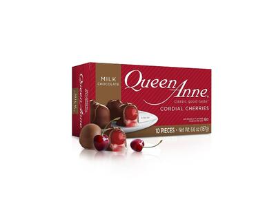Queen Anne Cordial Cherries Milk Chocolate 10 pieces