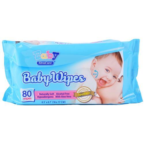  Xtra Care Baby Wipes Blue 80 ct: $6.00