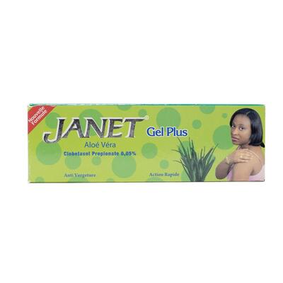 Janet Lightening Aloe Vera Gel Plus Tube 30g