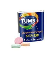 Tums Extra Strong Fruit 3pk 8's: $10.00