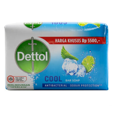 Dettol Antibacterial Soap Cool 100 g: $4.50