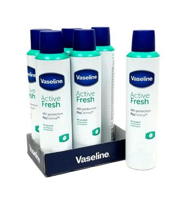 Vaseline Deo Spray Active Fresh 250ml: $13.01