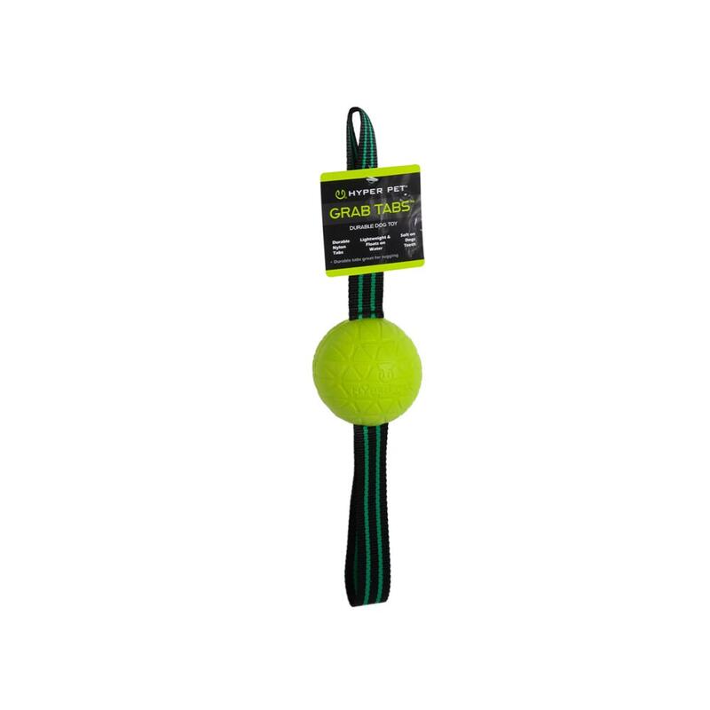 Hyper Pet Grab Tab Eva Green Dog Toy