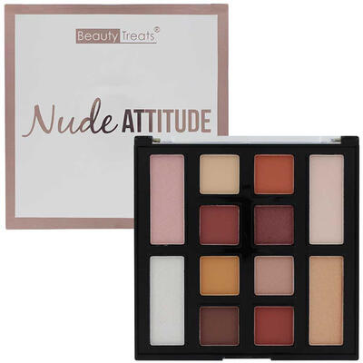 Beauty Treats Nude Attitude Shadow Palette 1 count