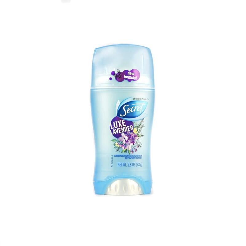 Secret Invisible Solid Deodorant Luxe Lavender 2.6oz