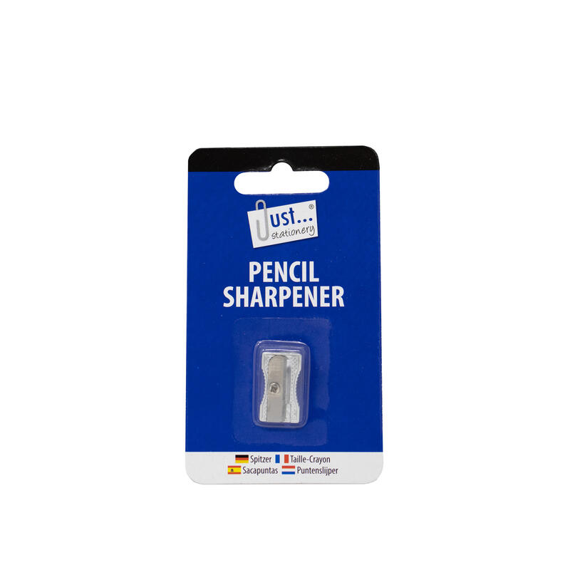 Single Hole Metal Pencil Sharpener: $2.00