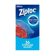 Ziploc Freezer Bag 36ct Quart: $0.00