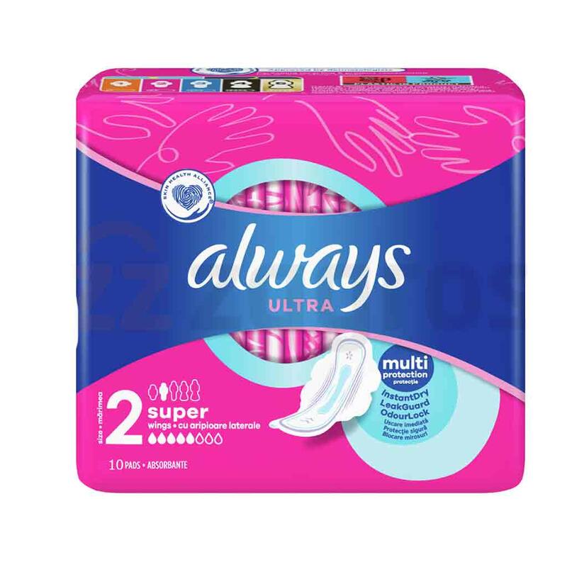 Always Ultra Super 10ct: $10.00