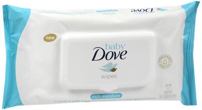 Dove Baby Wipes Moisture Rich 30ct: $14.00