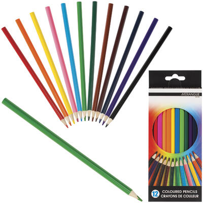 Coloured Pencil Crayons 12pk