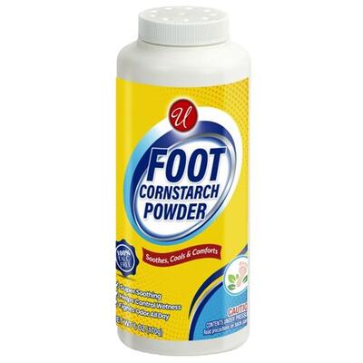 U Foot Cornstarch Powder 6oz: $6.00
