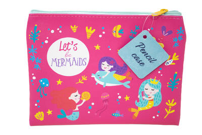 Mermaid Pencil Case Assorted