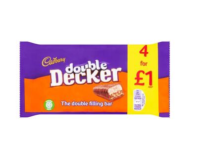 Cadbury Double Decker 4 pack: $9.00