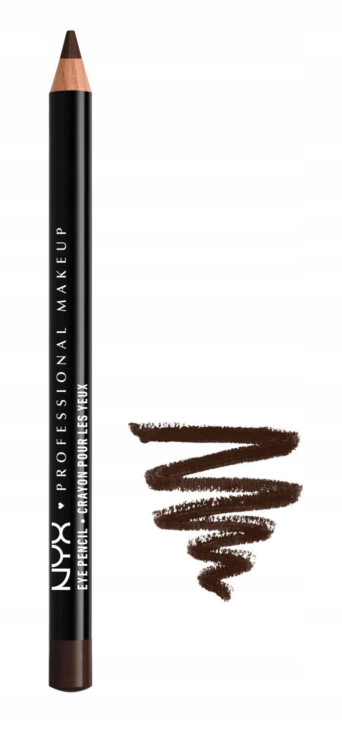 NYX Slim Eye Pencil Black Brown 0.035oz