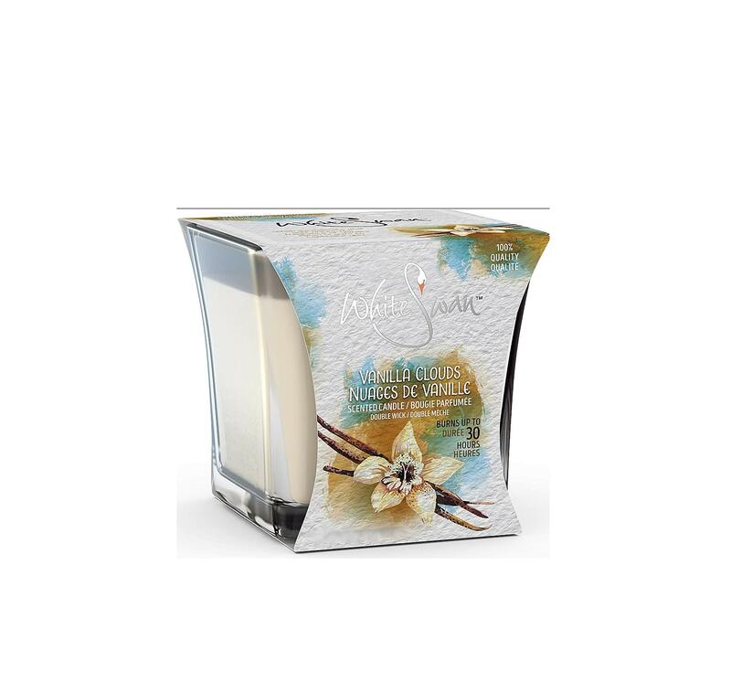White Swan Vanilla Clouds Scented Candle 10oz: $15.00