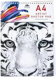 A4 Spiral Bound Professional Sketch Pad 40shts: $0.00