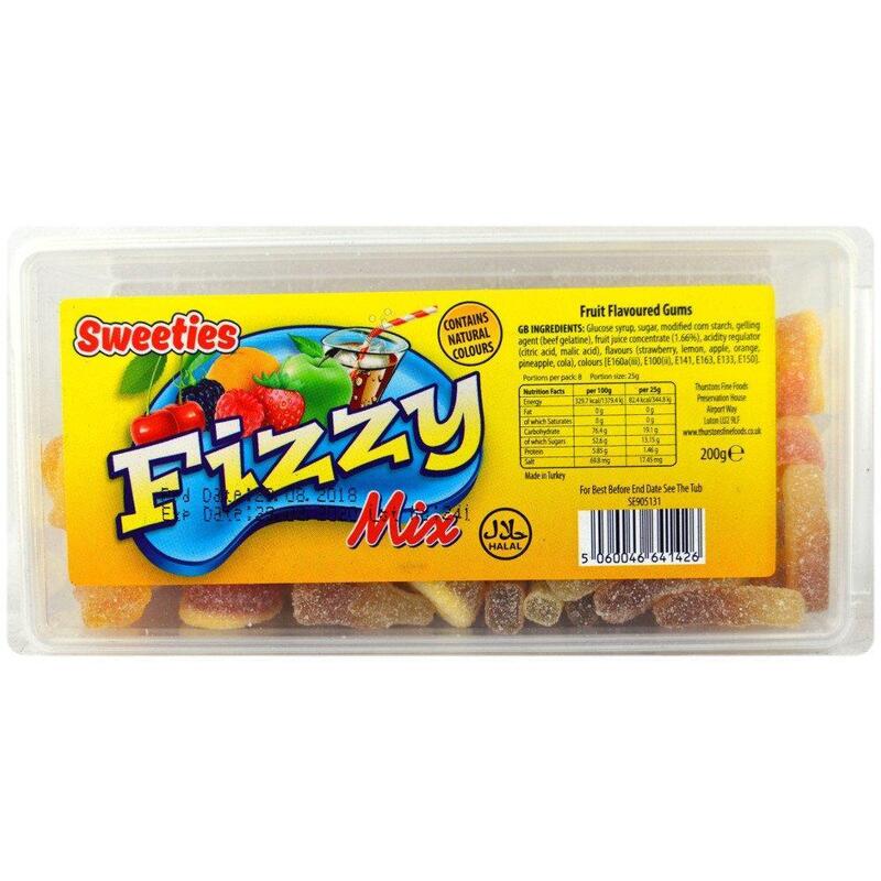 Sweeties Fizzy Mix Tub 200g