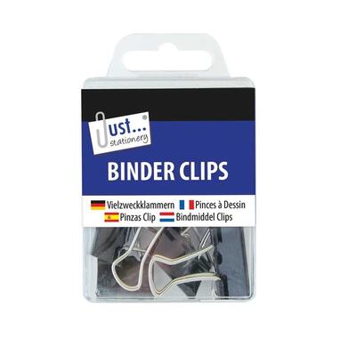 Just Stationery Binder Clips 6 ct
