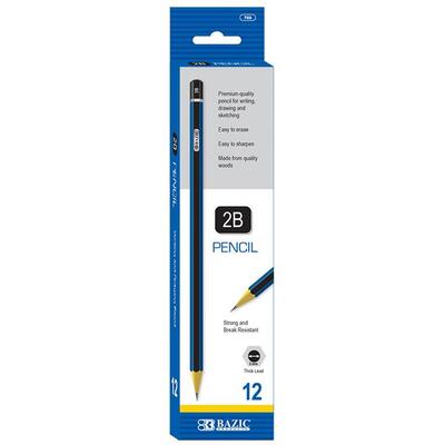 Bazic #2B Premium Wood Pencil 1ct: $0.50