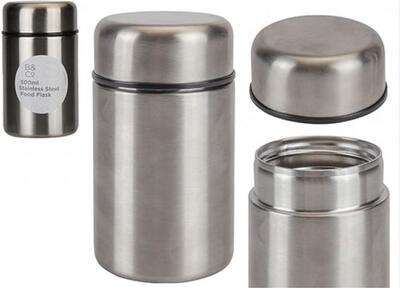 B&Co Stainless Steel Food Flask 500ml