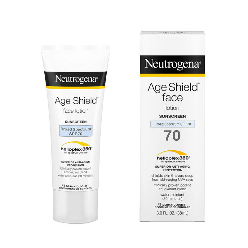 Neutrogena Age Shield Face Lotion Sunscreen SPF 70 3.0oz: $45.00